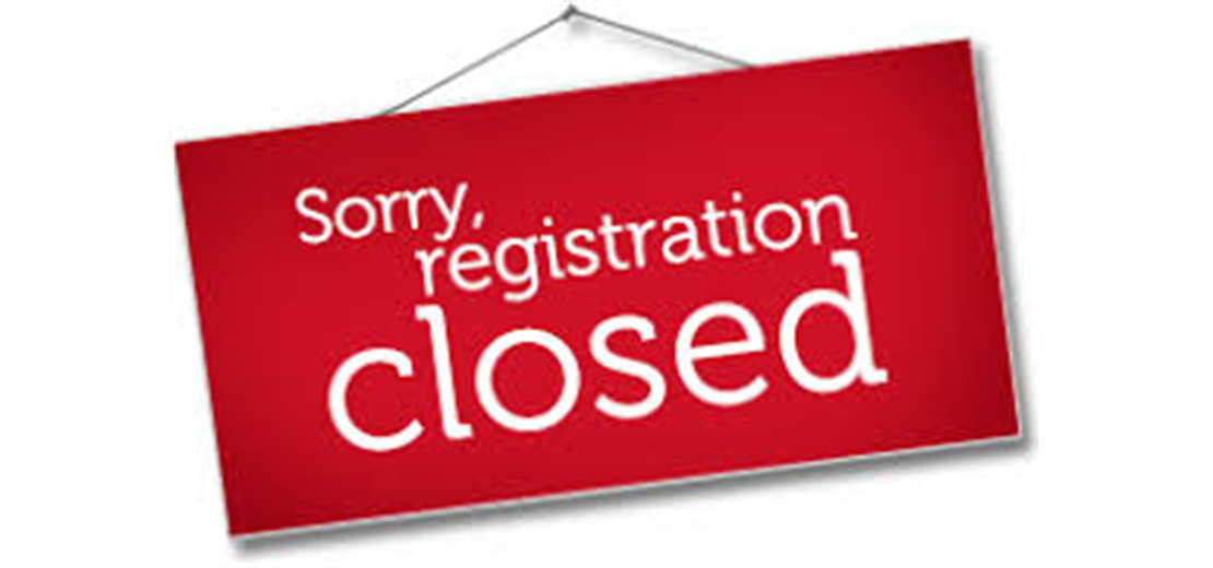 Spring 2025 Registration has Closed. 