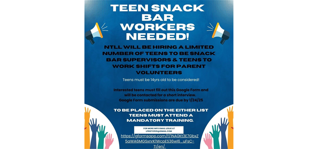 Looking for Teen Workers for a Great Opportunity!  Click Here to Apply!